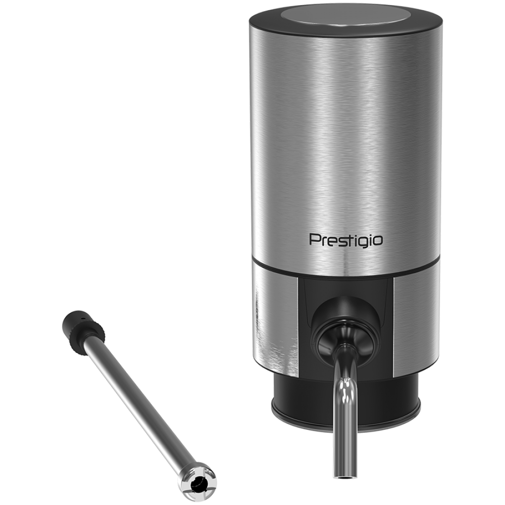 PRESTIGIO wine aerator, set, silver