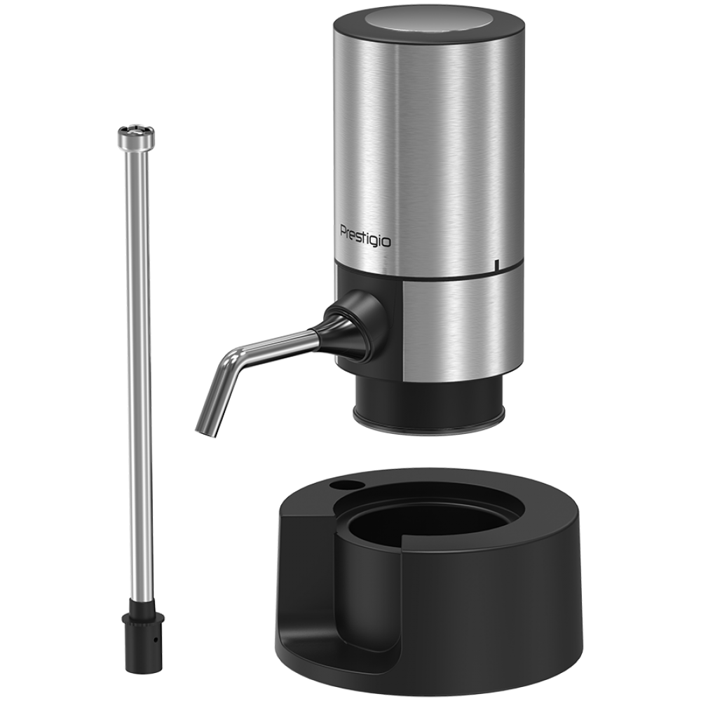 PRESTIGIO wine aerator, set, silver