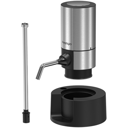 PRESTIGIO wine aerator, set, silver