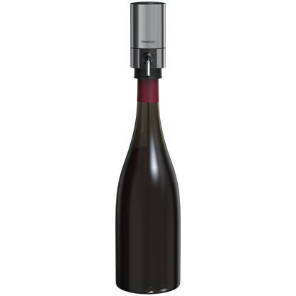 PRESTIGIO wine aerator, set, silver