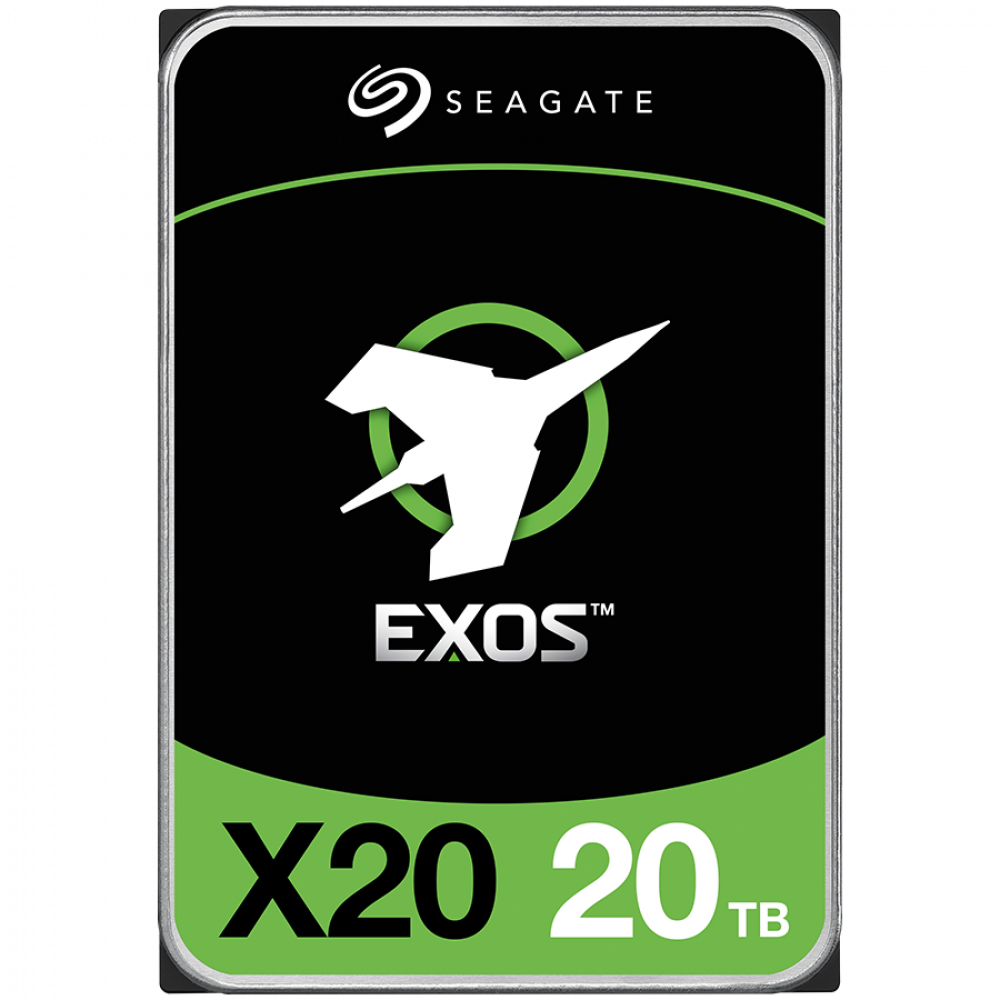SEAGATE Exos X20 20TB 3.5" SATA III 7200 rpm