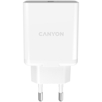 Canyon H 24 24W QC3.0 USB A Mains Charger, white