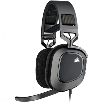 CORSAIR HS80 RGB USB Over-Ear-Headset mit Mikrofon, Carbon