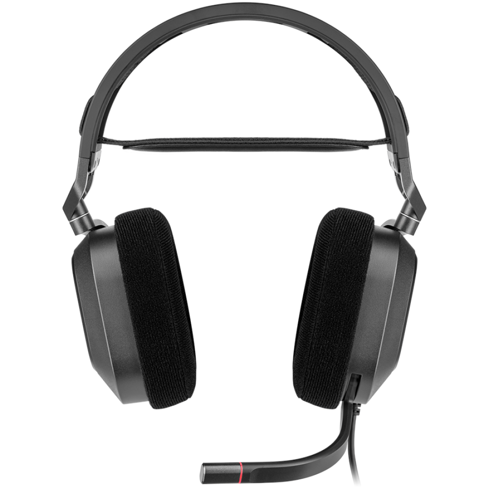 CORSAIR HS80 RGB USB Over-Ear-Headset mit Mikrofon, Carbon