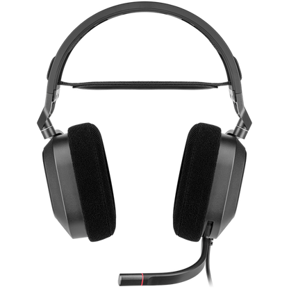 CORSAIR HS80 RGB USB Over-Ear-Headset mit Mikrofon, Carbon