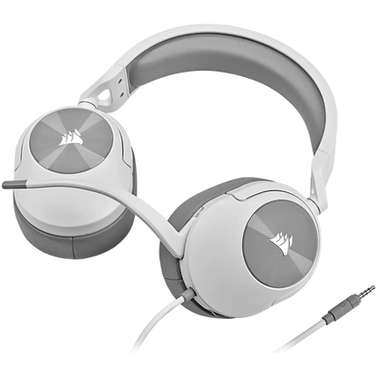 CORSAIR HS55 Over-Ear-Kopfhörer mit Mikrofon weiß