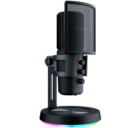 COUGAR Screamer X RGB USB Gaming Microphone, black