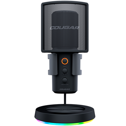 COUGAR Screamer X RGB USB Gaming Microphone, black