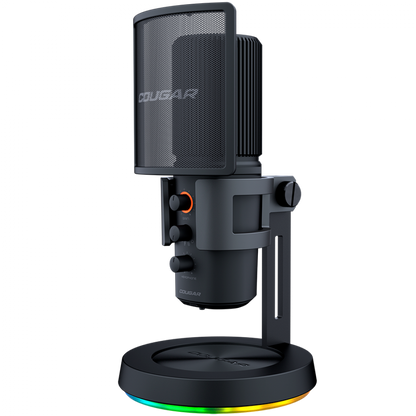 COUGAR Screamer X RGB USB Gaming Microphone, black