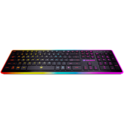 Gaming-Tastatur COUGAR Vantar, kabelgebunden, RGB-Hintergrundbeleuchtung, schwarz