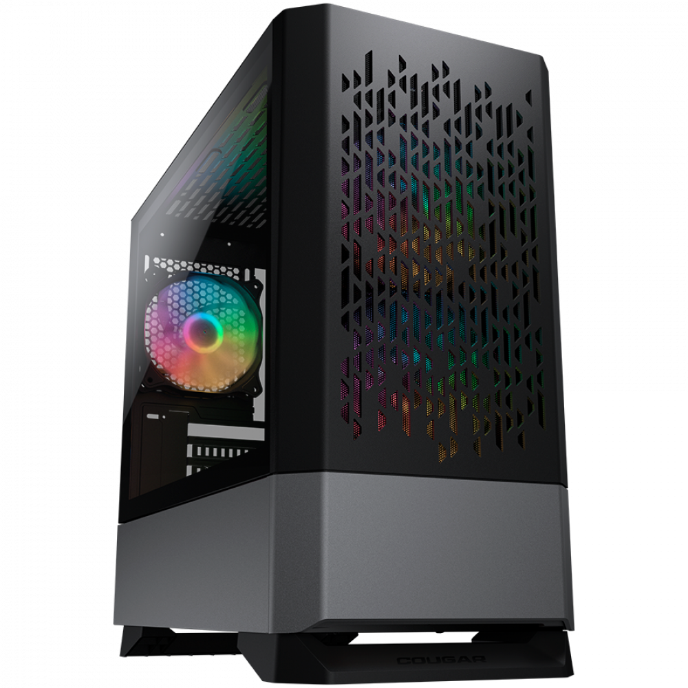 Cougar MG 140 Air RGB Black Mini Tower Case