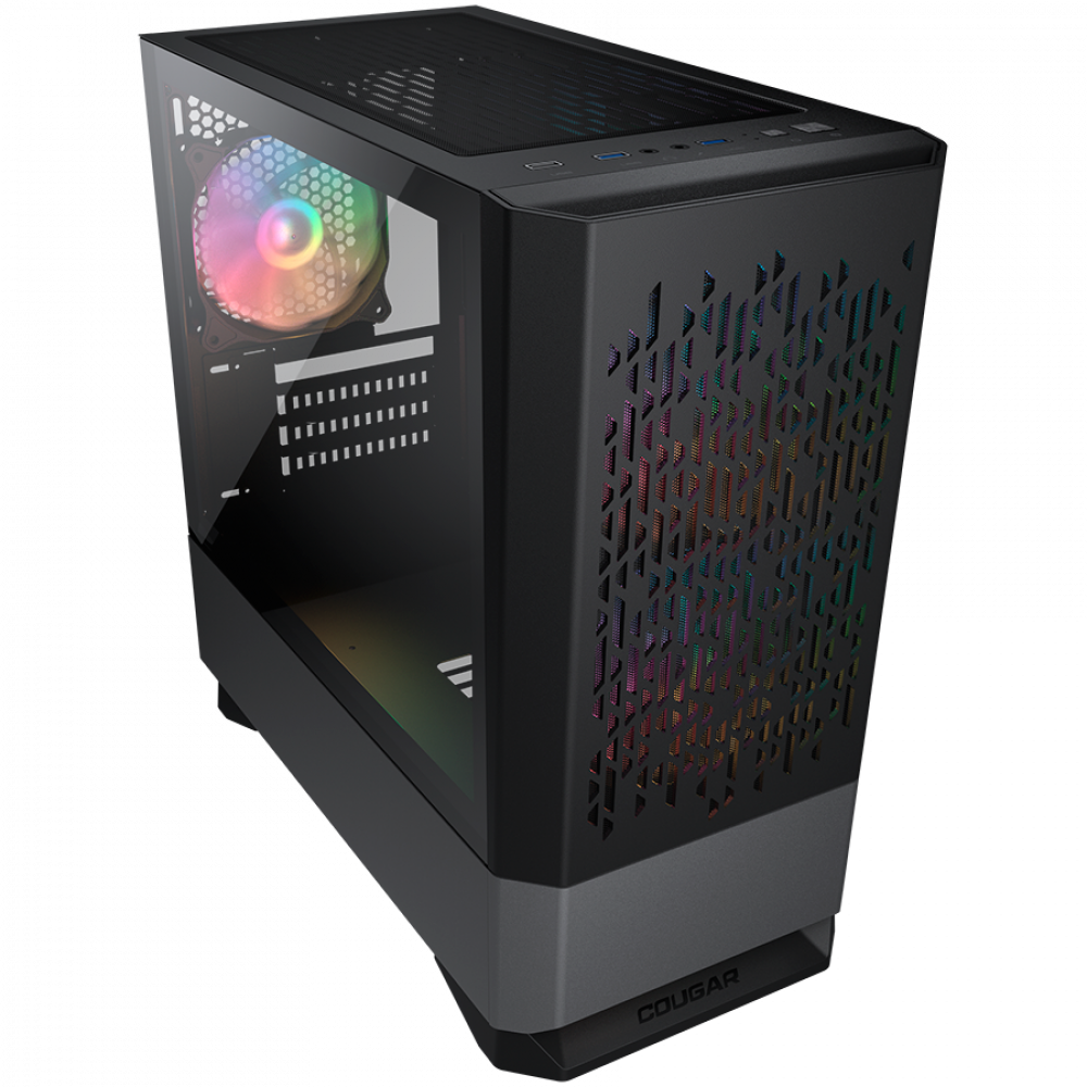 Cougar MG 140 Air RGB Black Mini Tower Case