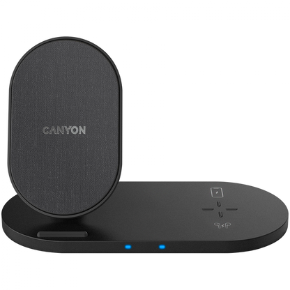 Kabelloses Ladegerät 10W 2in1 Canyon WS 202 schwarz