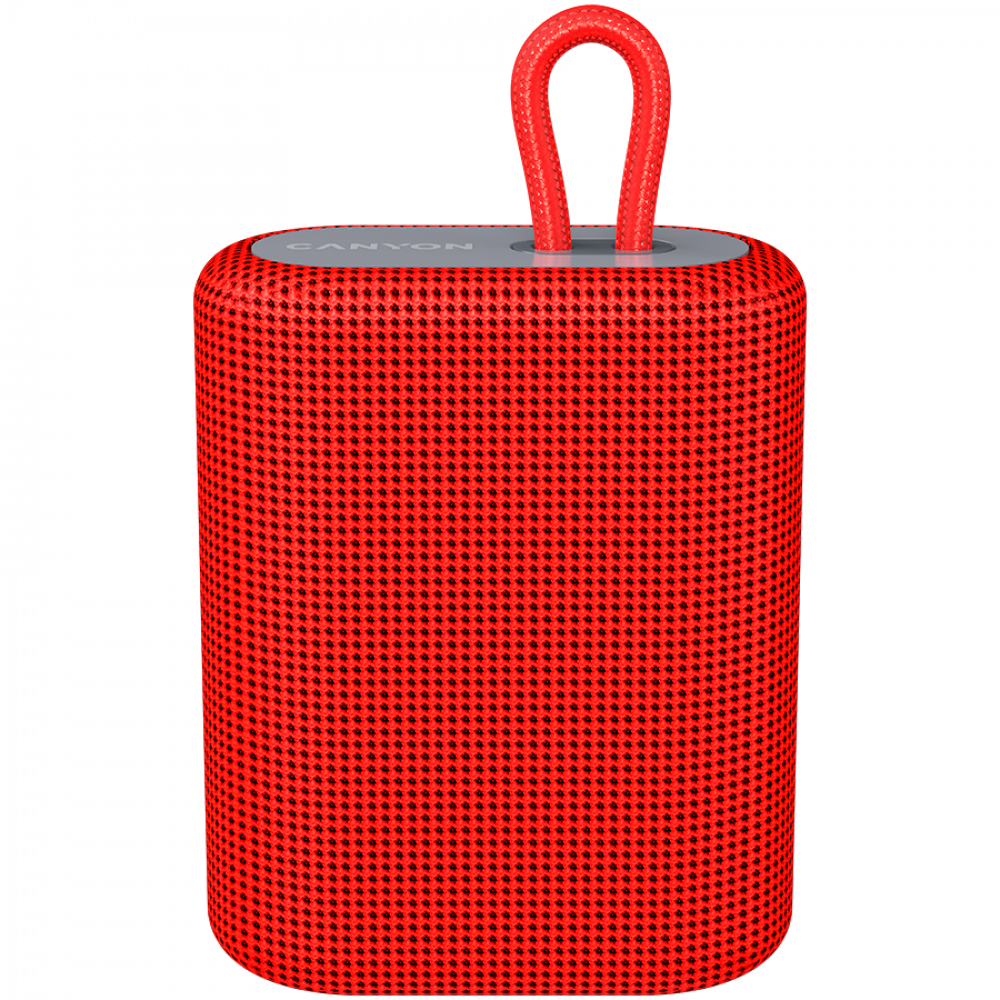Bluetooth portable speaker 5W FM radio Canyon BSP-4 red