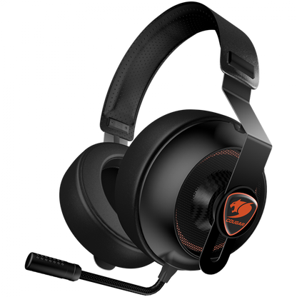 COUGAR Gaming-Kopfhörer, Full-Range, mit Mikrofon, schwarz