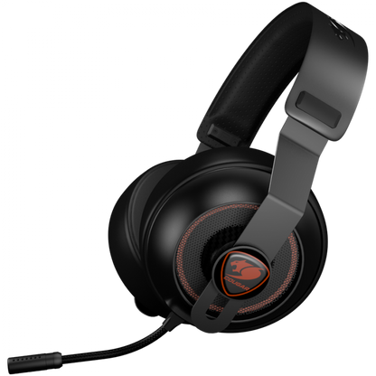 COUGAR Gaming-Kopfhörer, Full-Range, mit Mikrofon, schwarz