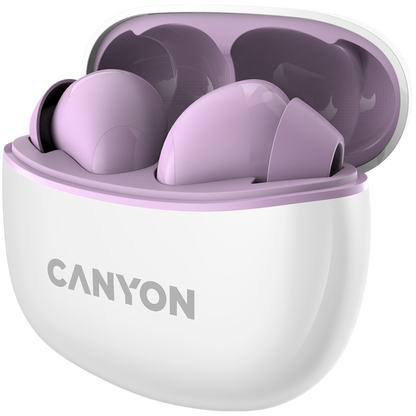 TWS-Kopfhörer 5 drahtlos Canyon TWS-5 violett