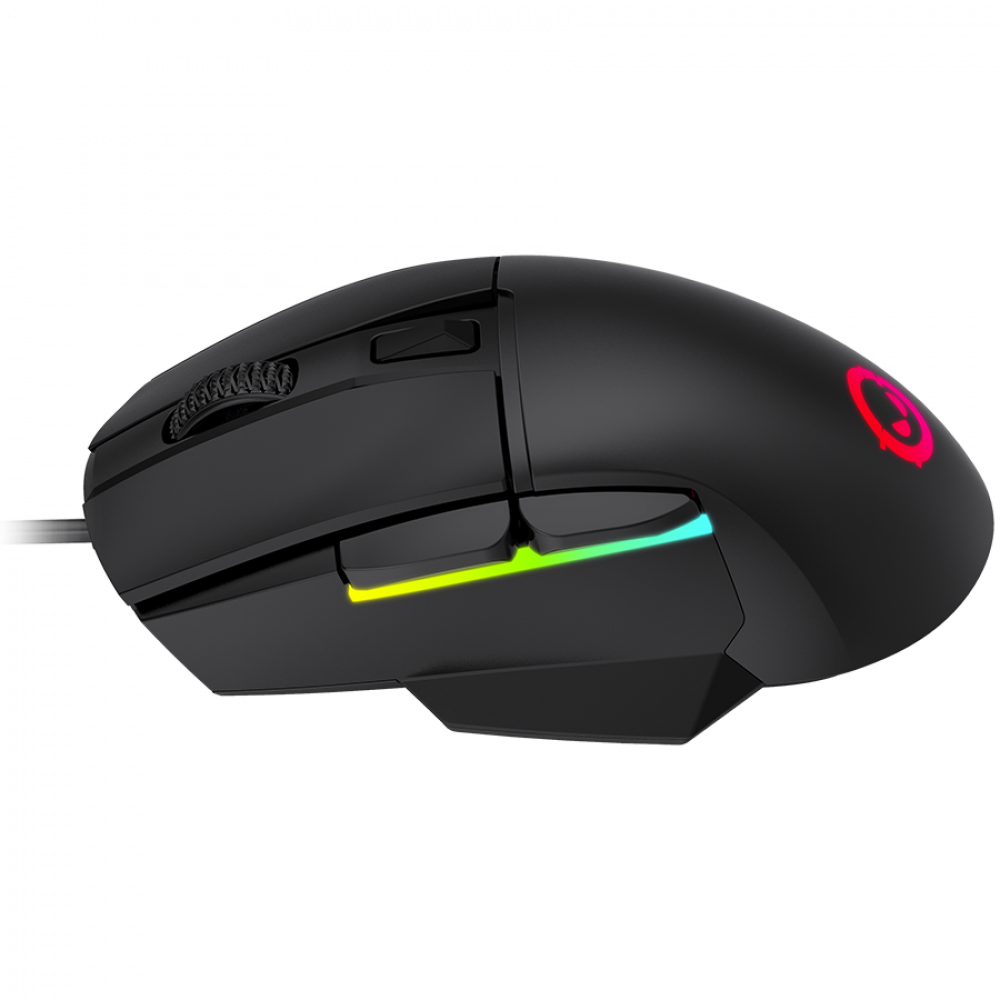Gaming Mouse USB LED RGB Lorgar Jetter 357 Black