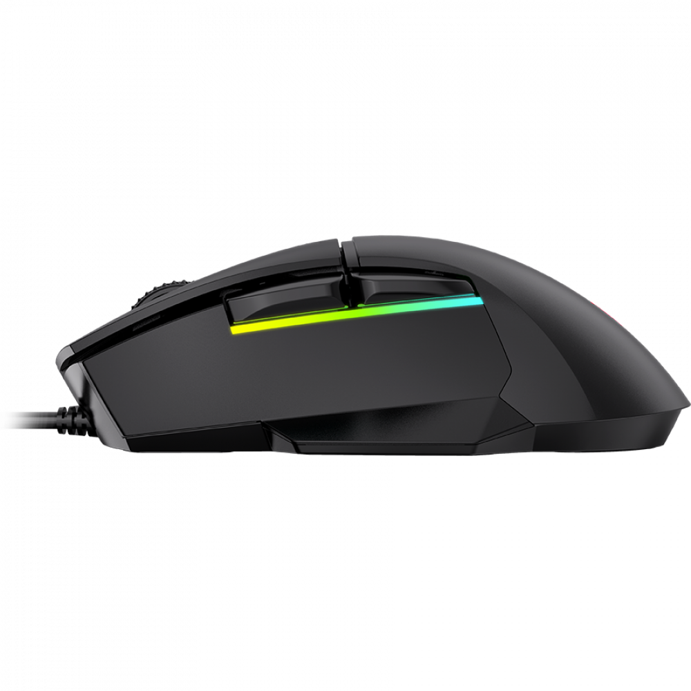 Gaming Mouse USB LED RGB Lorgar Jetter 357 Black
