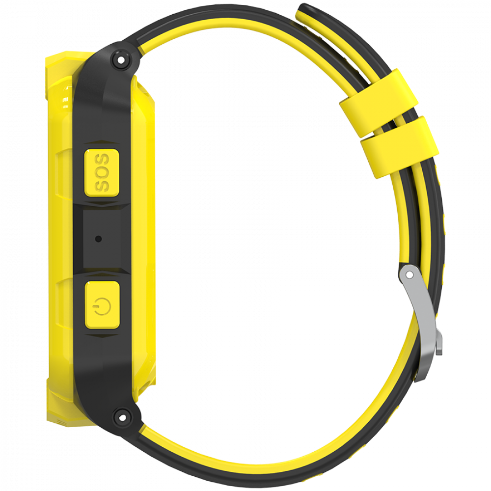 Canyon KW 41 4G Kids Smartwatch with Camera and Music - Yellow Black