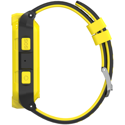 Canyon KW 41 4G Kids Smartwatch with Camera and Music - Yellow Black