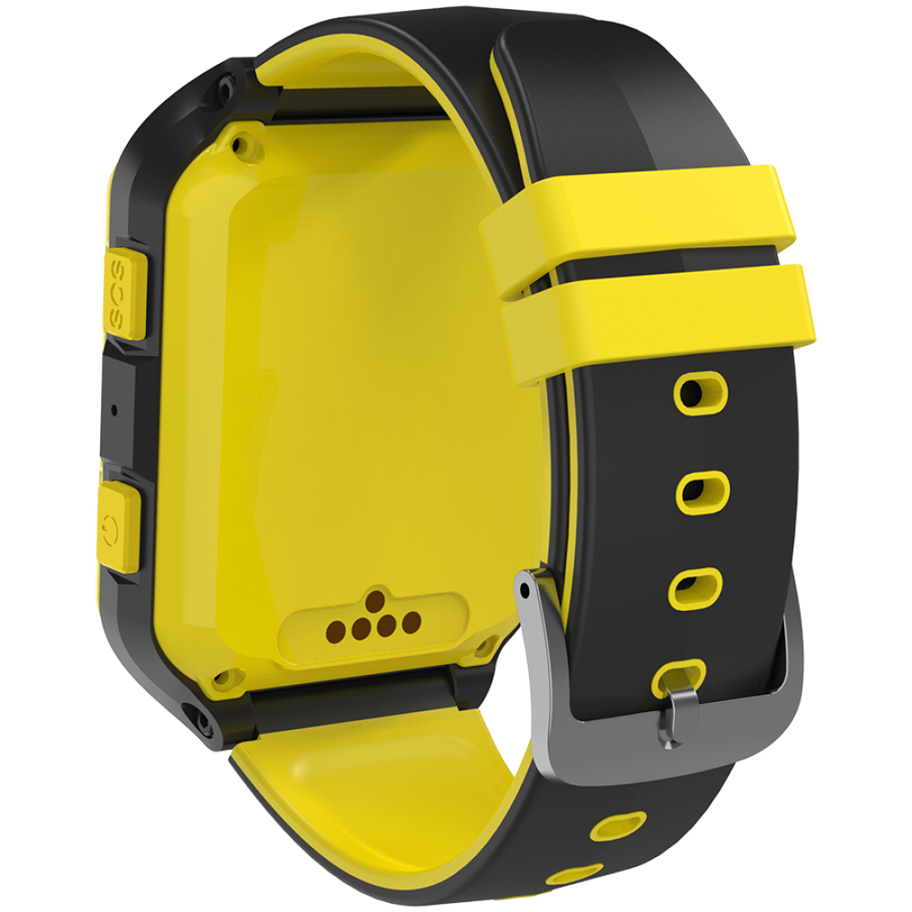 Canyon KW 41 4G Kids Smartwatch with Camera and Music - Yellow Black