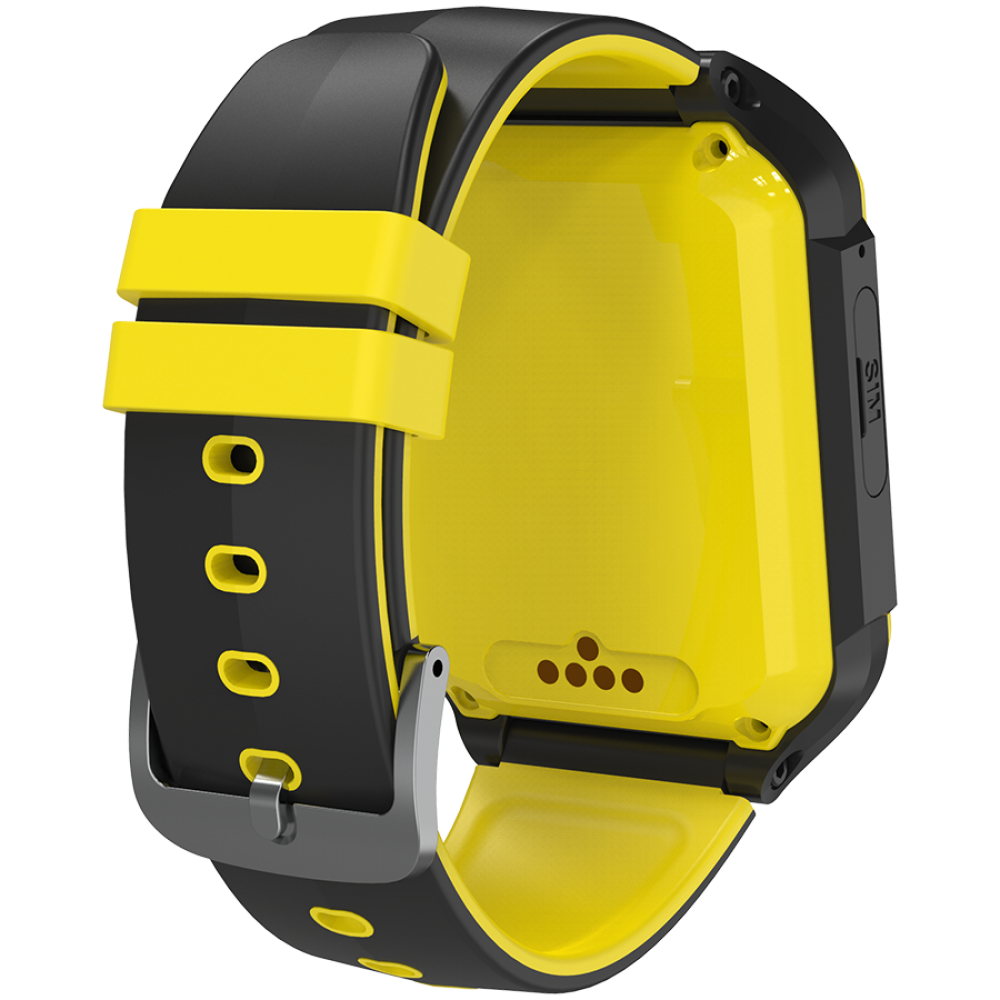 Canyon KW 41 4G Kids Smartwatch with Camera and Music - Yellow Black