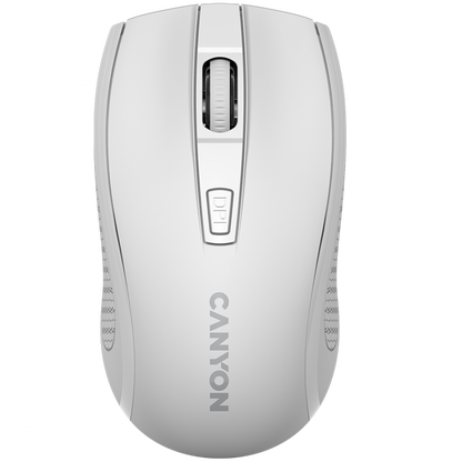 Mysz bezprzewodowa 2.4GHz ergonomiczna Canyon MW 7 biała
