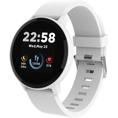 Canyon SW 63 Lollypop Silver Smartwatch with Sports Functions