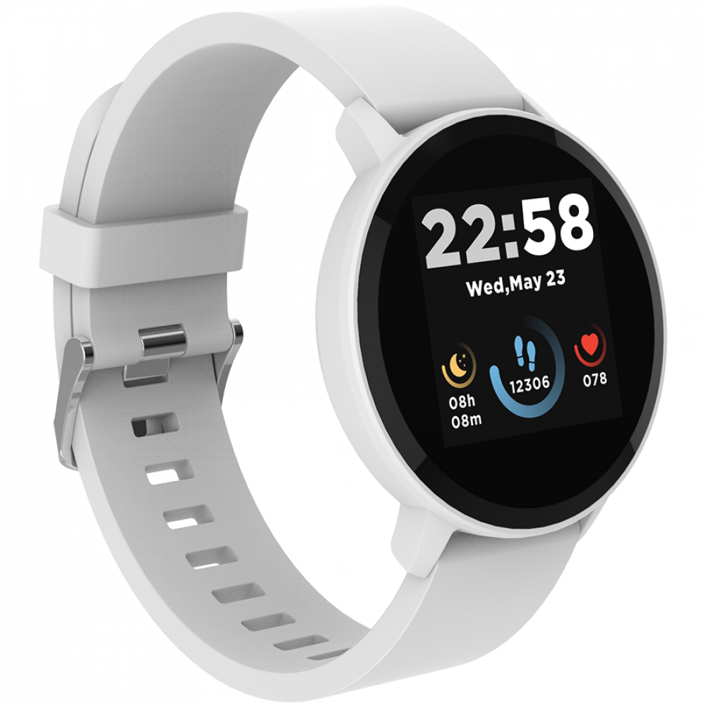 Canyon SW 63 Lollypop Silver Smartwatch with Sports Functions