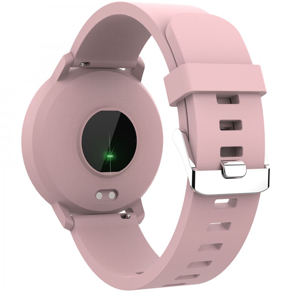 Smartwatch Lollypop z funkcjami zdrowotnymi Canyon SW-63 różowy