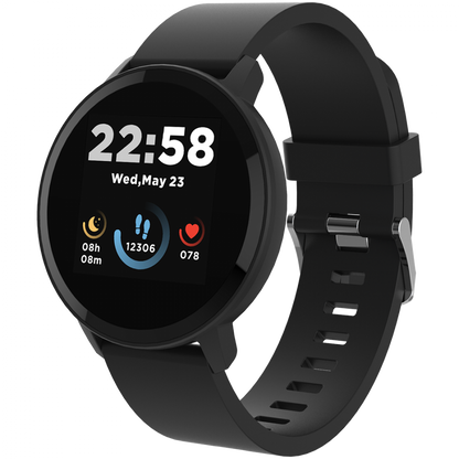 Smartwatch Lollypop mit Gesundheitsfunktionen Canyon SW-63 schwarz