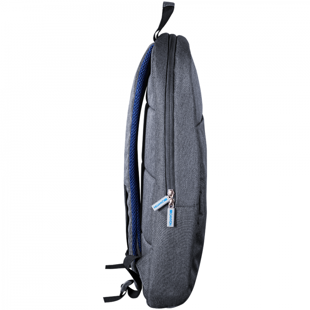 Canyon BP-4 15.6'' Laptop Backpack with Pocket, Grey