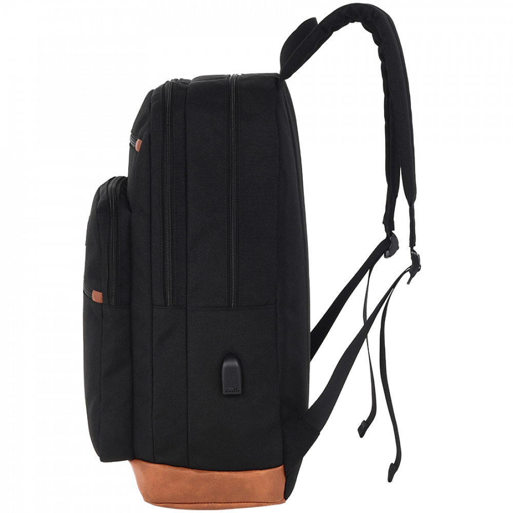Canyon BPS-5 22L USB Portable Black Laptop Backpack