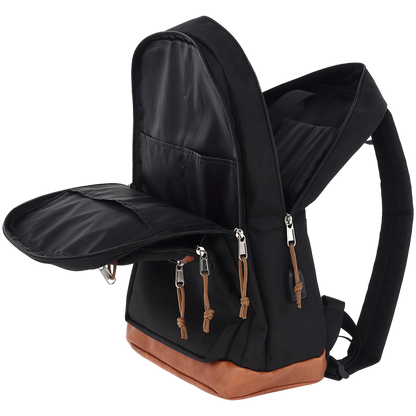 Canyon BPS-5 22L USB Portable Black Laptop Backpack