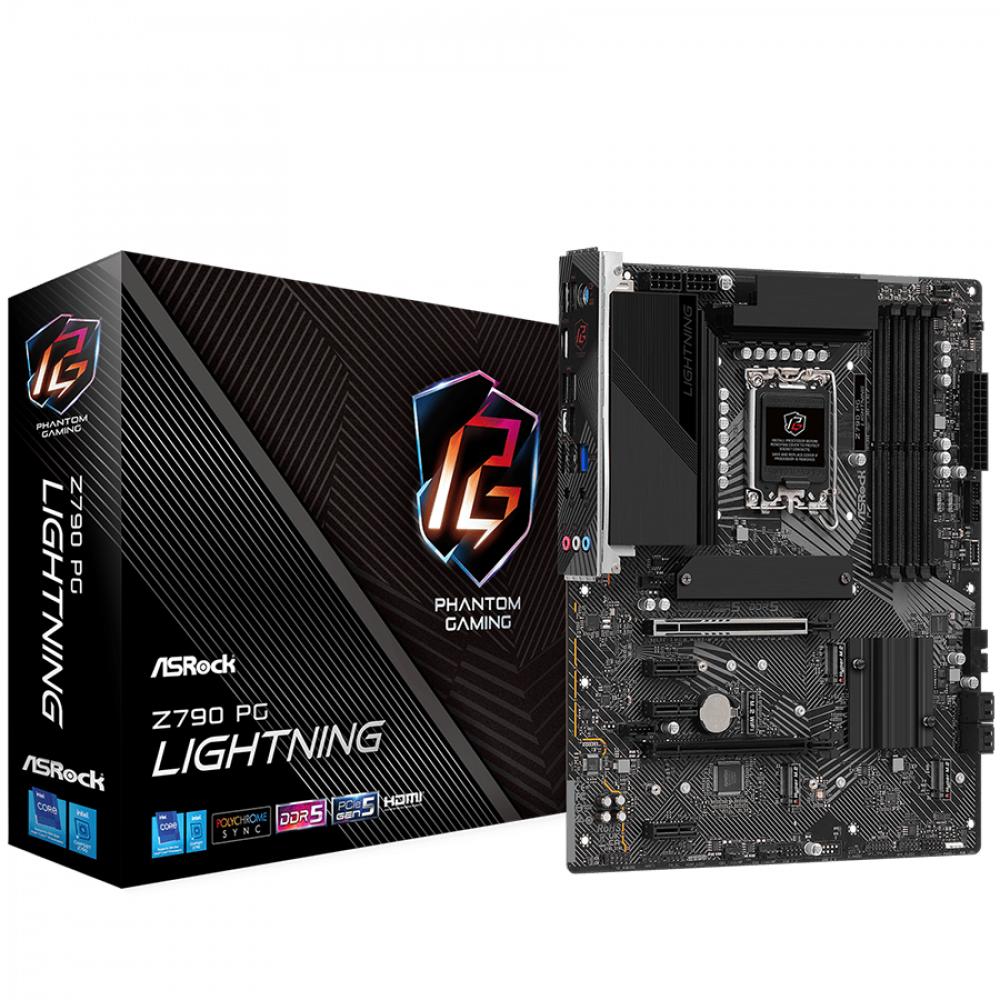 Motherboard ASROCK Z790 PG Lightning Intel Z790 ATX