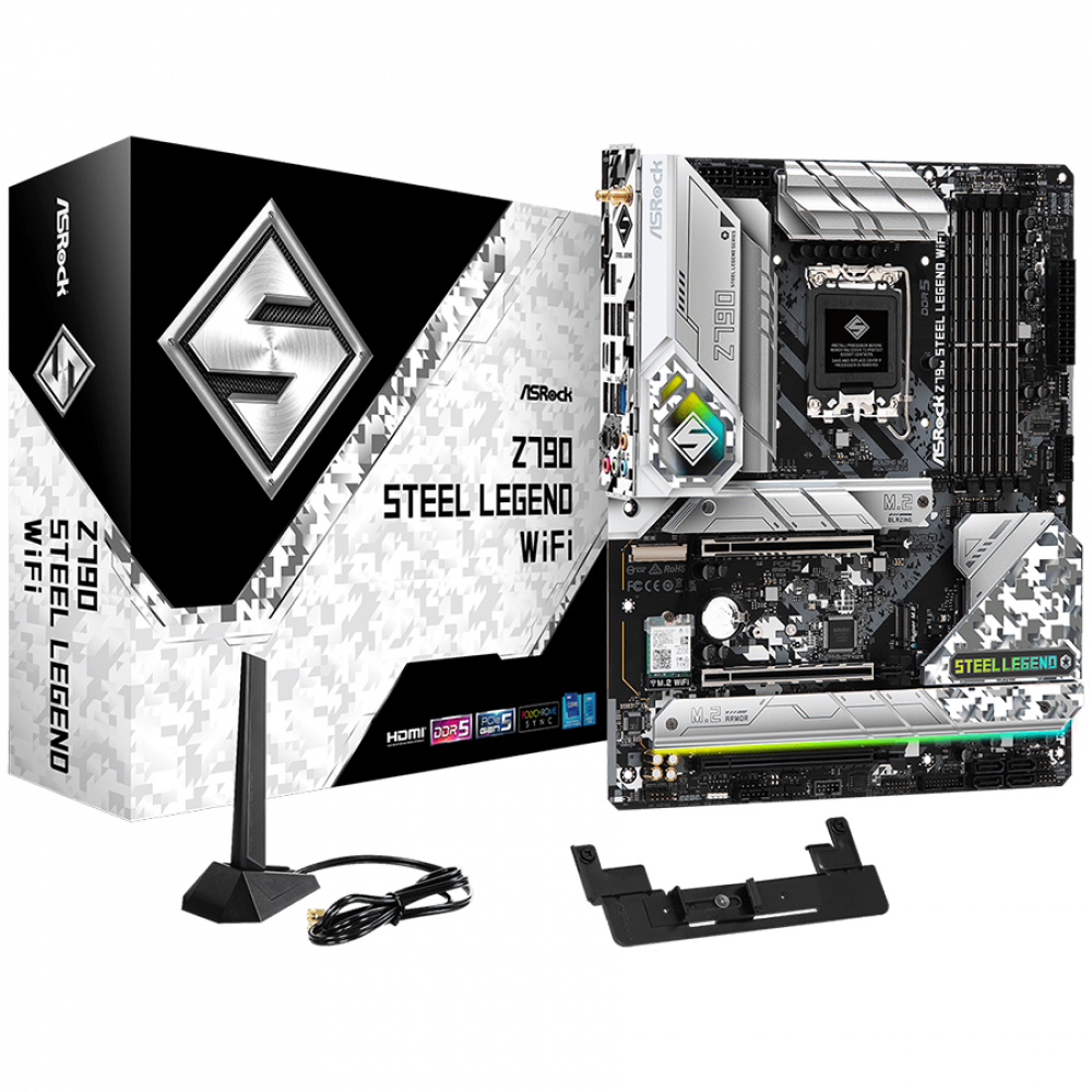Płyta główna ATX ASROCK Z790 Steel Legend WiFi 128 GB DDR5 4800 MHz