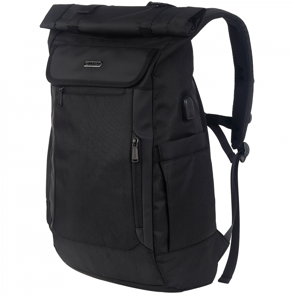 Canyon RT-7 17.3'' Urban Laptop Backpack, Black