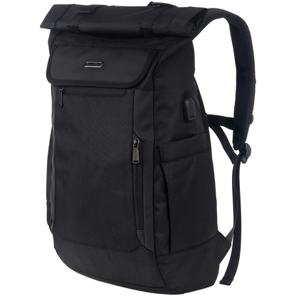Canyon RT-7 17.3'' Urban Laptop Backpack, Black