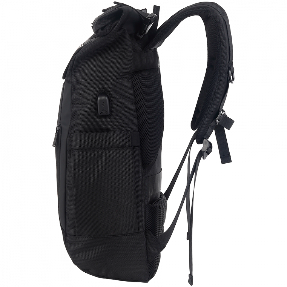 Canyon RT-7 17.3'' Urban Laptop Backpack, Black