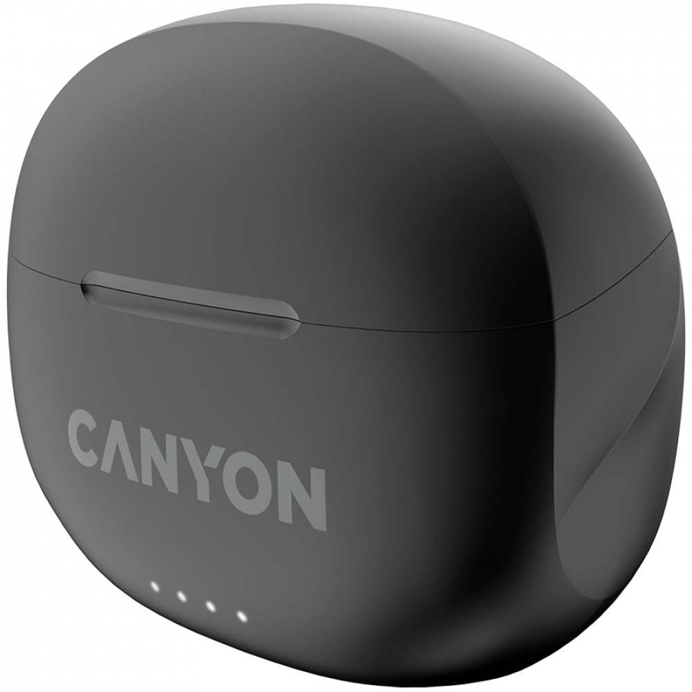 Słuchawki dokanałowe TWS z ENC bezprzewodowe Canyon TWS-8 czarne