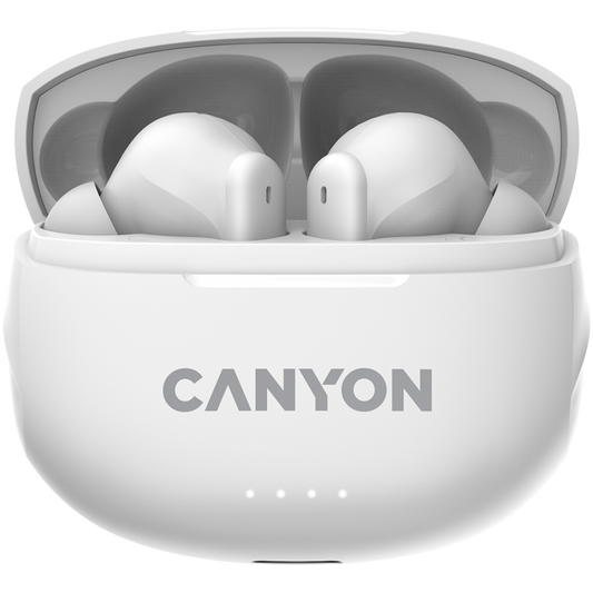 Canyon TWS-8 TWS In-Ear-Kopfhörer mit ENC, kabellos, weiß