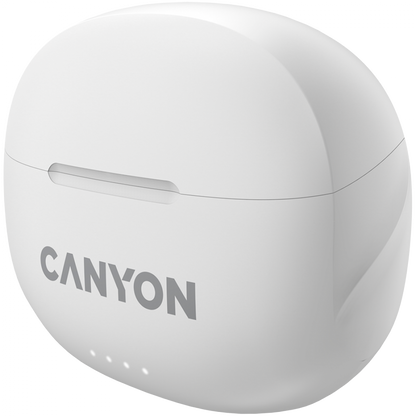 Słuchawki dokanałowe TWS z ENC bezprzewodowe Canyon TWS-8 białe