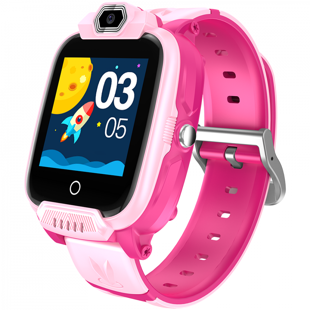 Smartwatch für Kinder 4G GPS Kamera SOS Canyon Jondy KW-44 Rosa