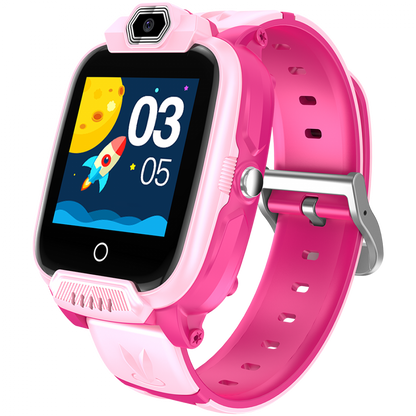 Smartwatch für Kinder 4G GPS Kamera SOS Canyon Jondy KW-44 Rosa