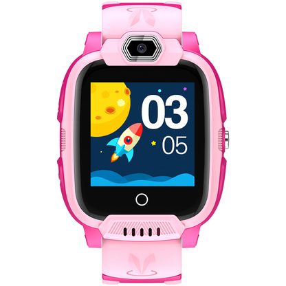 Smartwatch für Kinder 4G GPS Kamera SOS Canyon Jondy KW-44 Rosa