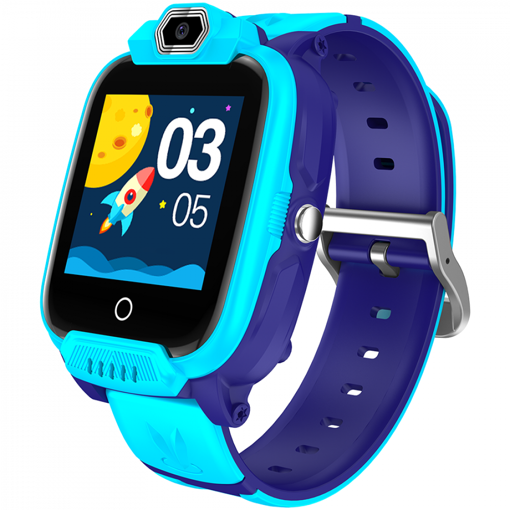 Smartwatch for kids 4G GPS with camera SOS Canyon Jondy KW-44 blue