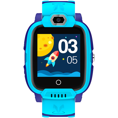 Smartwatch for kids 4G GPS with camera SOS Canyon Jondy KW-44 blue