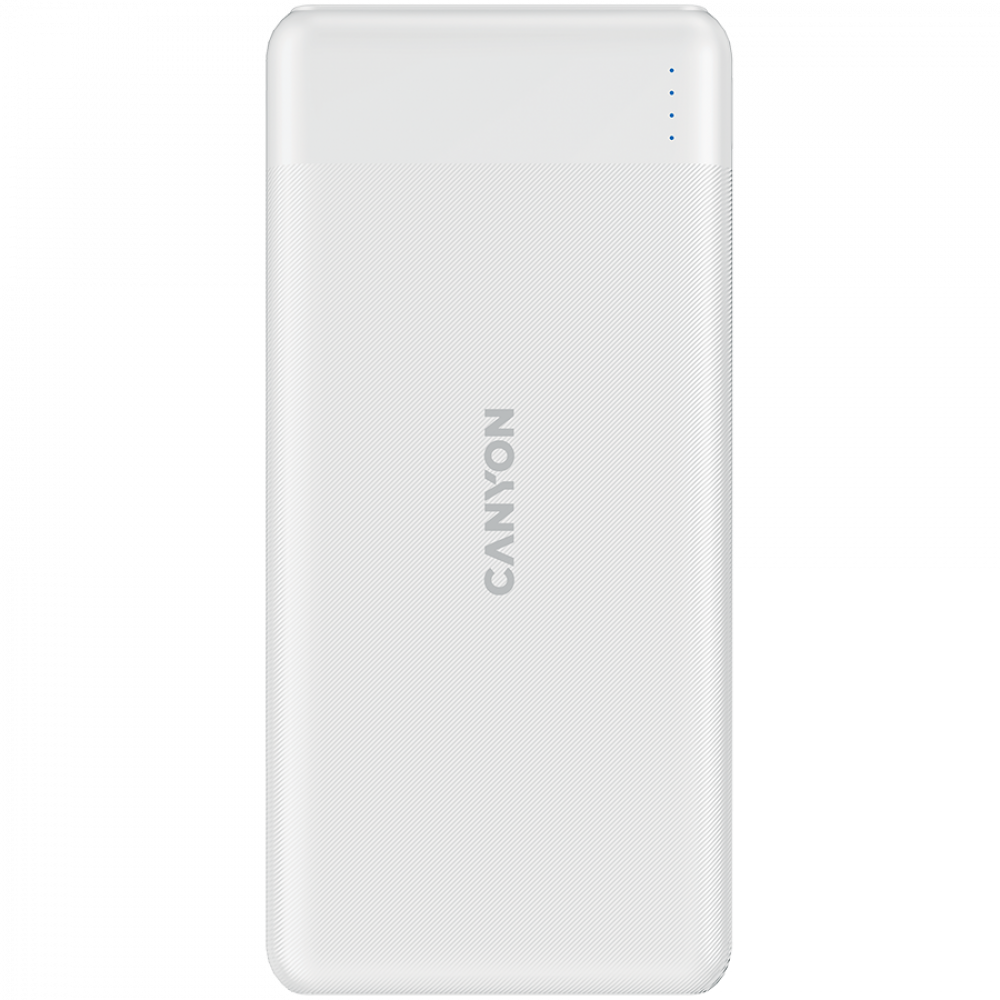 Powerbank 10000 mAh PD 18W QC 3.0 20W Canyon PB-109 biały