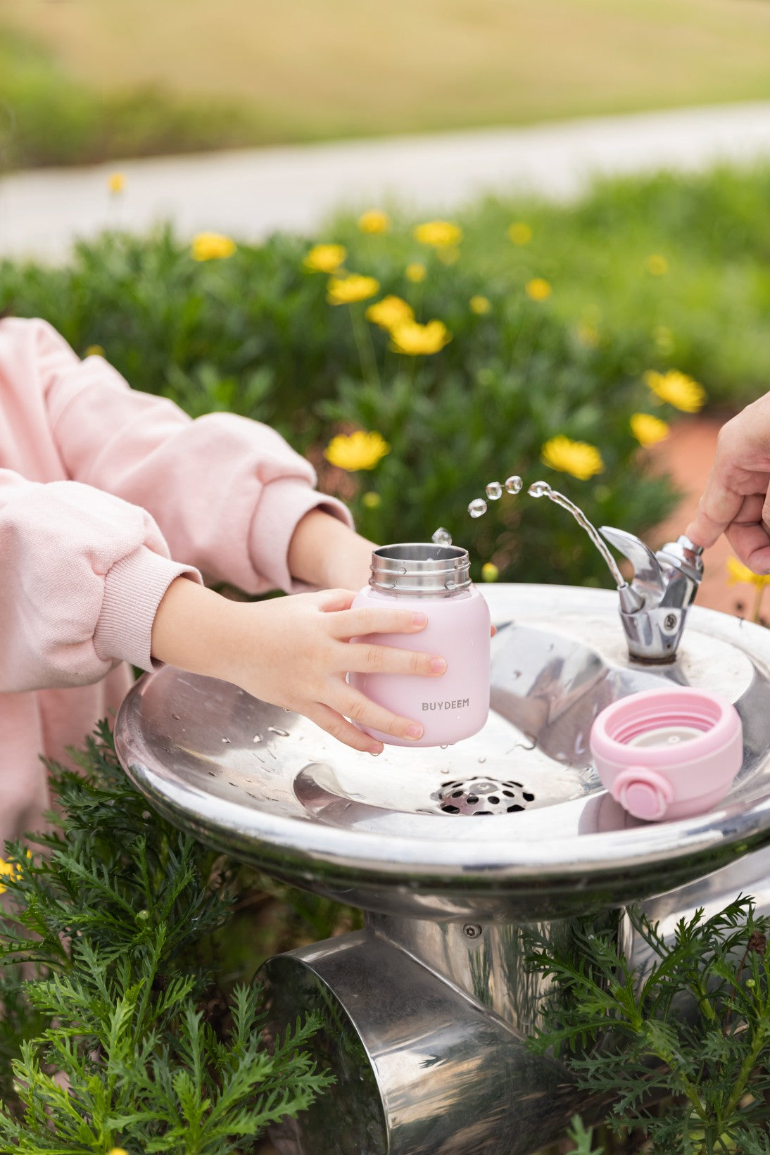 Buydeem TAN200 Pink Pastel 200 ml Kids Thermal Bottle